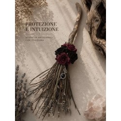 Scopetta artigianale con ossidiana