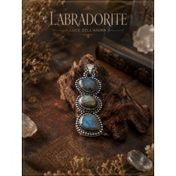 Ciondolo in labradorite