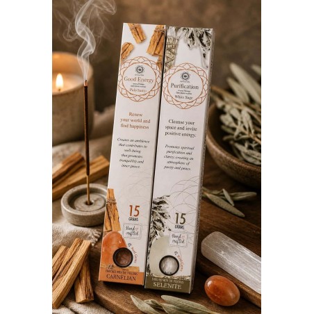 Incensi al Palo Santo e Salvia Bianca