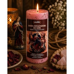 Candela rituale “Maria Desatadora de Nós”