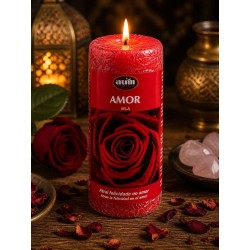 Candela rituale “Amor” (Atrai felicidade no amor)