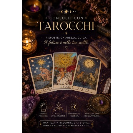 Consulto con i tarocchi (mezz'ora, un'ora)