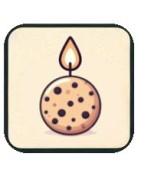 Candele a pasticcino