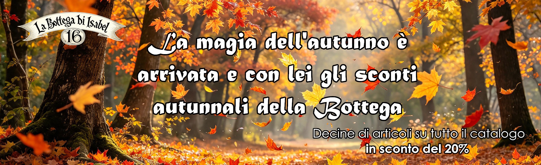 La Bottega di Isabel16 sconti autunnali