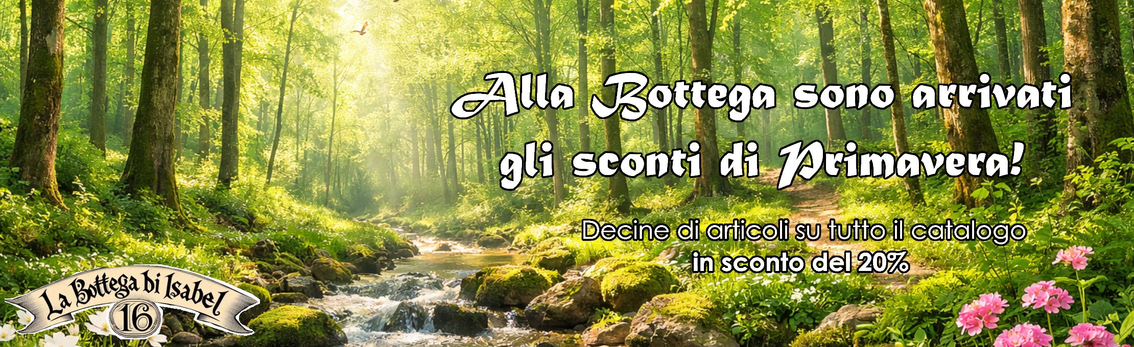 La Bottega di Isabel16 sconti di primavera